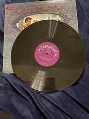 Disneyland Record Magic Mirror Walt Disney’s CINDERELLA Book & LP 1960