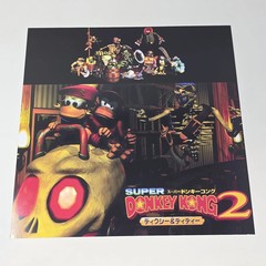 Donkey Kong Country 2 Vinyl LP Record VGM DKC Diddy Super Nintendo SNES