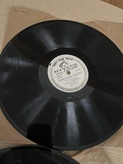 Lot 8 RCA VICTOR Special Purpose Series DJ White Label 78rpm 40s 50s Records !