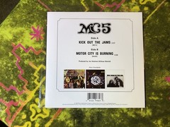 MC5 – Kick Out The Jams/Motor City Is Burning 7” 2009 reissue