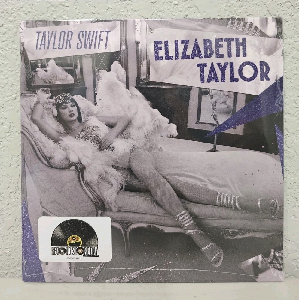 Taylor Swift- Elizabeth Taylor Record Store Day 2026 Excl. 7″ Vinyl RSD In Hand