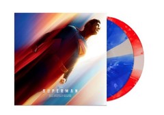 Superman (2025) Movie Vinyl Record Soundtrack 2 LP All Star Blue Red OST Mondo