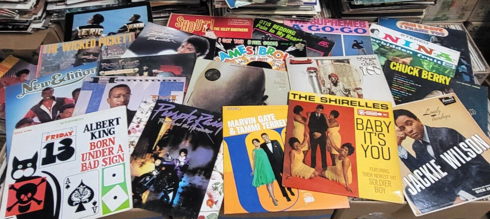 ALL Soul & R&B Craft LOT of 20 — 12″ LP VINYL Empty Record albums COVERS ONLY