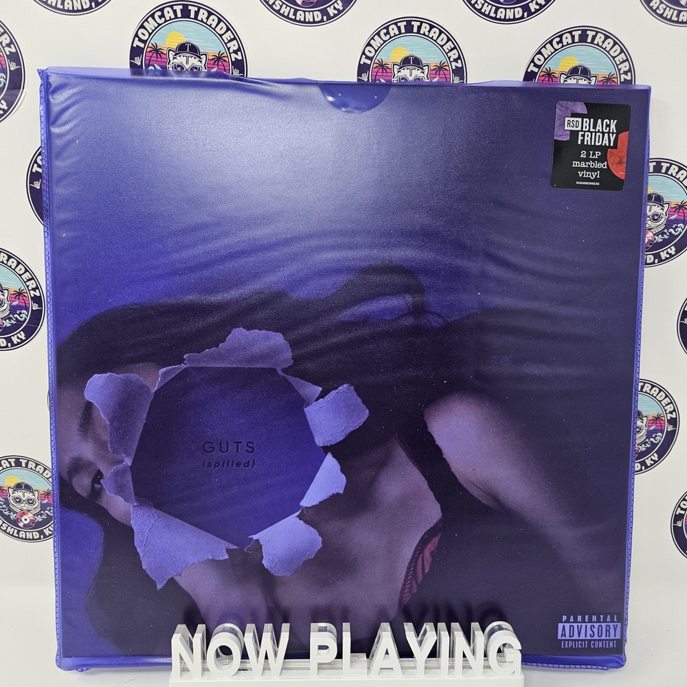 Rodrigo, Olivia – GUTS (spilled) Red/Purple Marble Vinyl Record RSD Black Friday