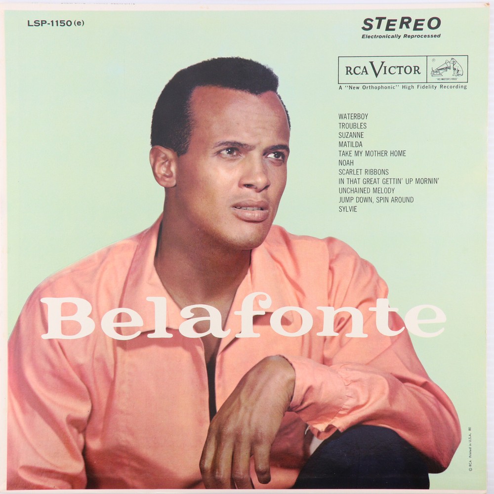 Belafonte – Self Titled – 1961 Stereo 12″ LP Record Hollywood Reissue LSP 1150