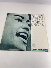 Abbey Lincoln – Abbey Is Blue 1975 Japanese Press INSERT Vinyl LP Very Good