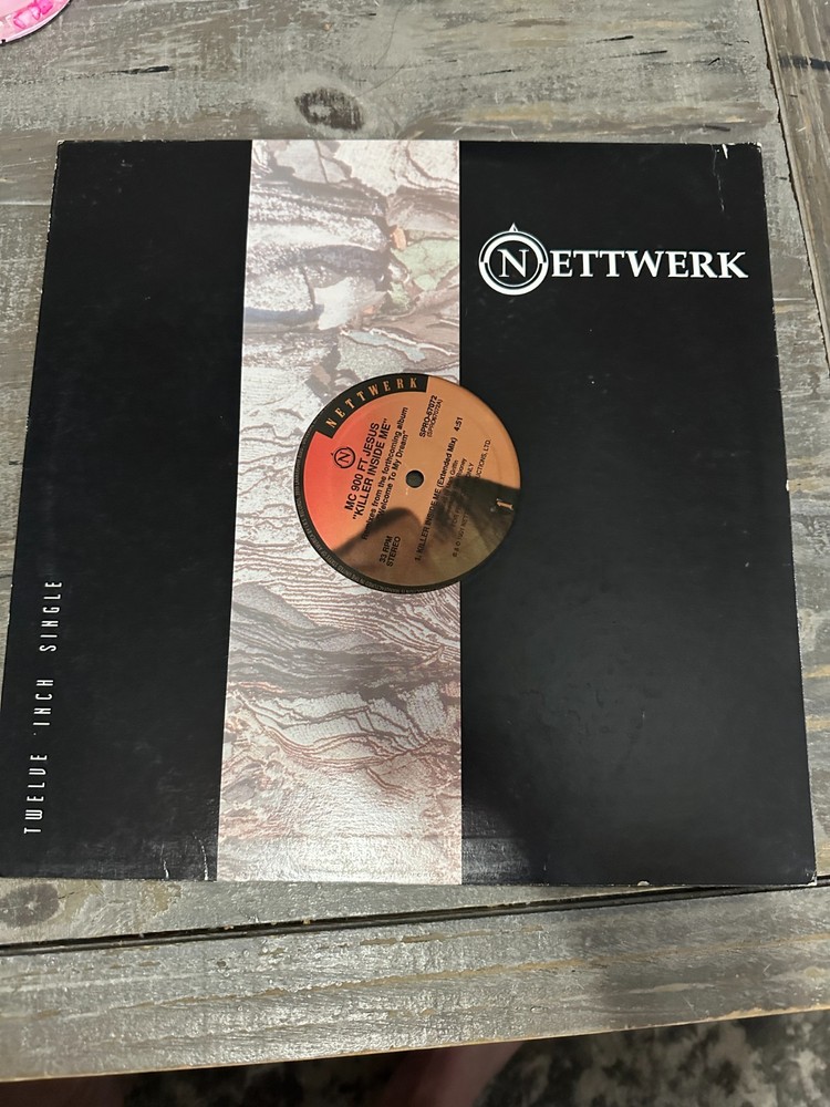 MC 900 Ft Jesus Killer Inside Me Promo 12″ Single RARE OOP