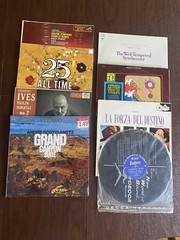 Lot of 8 Classical Records – See Notes for Record Labels, Titles, Notes (a)