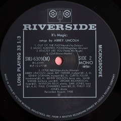 Abbey Lincoln – It’s Magic (LP, Album, Mono, RE) (Near Mint (NM or M-)) – 370143