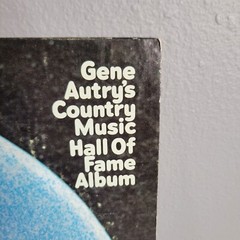 Gene Autry – Country Music Hall of Fame Album – Vinyl LP Record Columbia CS 1035