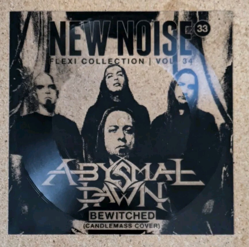 Abysmal Dawn Bewitched Candlemass Cover 7″ Flexi Record New Noise Flexi Vol 034