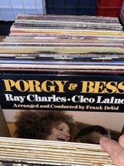30 MYSTERY VINYL RECORDS Music Albums, LP Bulk Lot of Vintage w/ Sleeves, G-VG