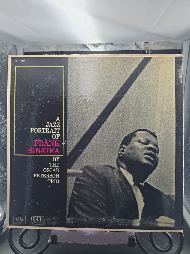 Oscar Peterson Trio “A Jazz Portrait Of Frank Sinatra” LP 1961 Verve V-8334 VG