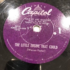 Children’s 78 RPM Records Columbia Lincoln Abbey Lot Of 4