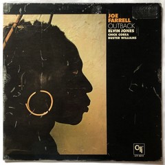 Modal Jazz Post Bop Elvin Jones Drums Joe Farrell Outback LP VG+ Vinyl