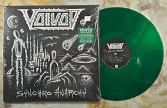VOIVOD SYNCHRO ANARCHY GREEN TRANSPARENT VINYL W/POSTER NM-/NM- LIKE NEW