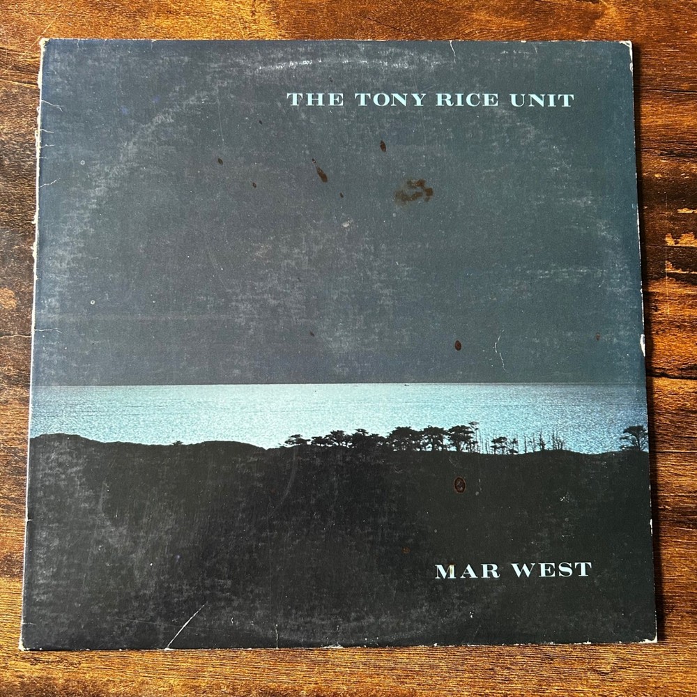 The Tony Rice Unit Mar West Vinyl LP 1980 Rounder Records 0125 Bluegrass Jazz