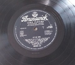 BRENDA LEE – let me sing vinyl Lp 1963 mono press