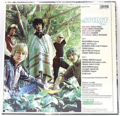 Spirit – “Spirit” MONO- 1968/2005 RE – Sundazed Music 5194 – Psych Rock LP