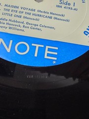Herbie Hancock Maiden Voyage Blue Note BLP 4195 Mono NY USA Van Gelder 1966 LP