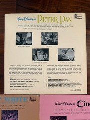 Vintage Walt Disney Vinyl LP – Lot Of 7 Disneyland Records Soundtrack