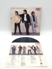Huey Lewis & The News Fore! 12″ Vinyl Album 1986 Chrysalis Records OV-41534