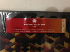C418 Minecraft Volume Beta 2x COLOR VINYL LP! LENTICULAR! video game soundtrack!