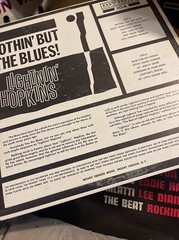 Lightnin’ Hopkins Nothin’ But The Blues! Mount Vernon Music MVM 104 RARE LP