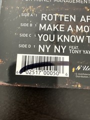 Lloyd Banks ROTTEN APPLE Vinyl LP PROMO NEW UNPLAYED + Bonus 12” 50 Cent G-Unit