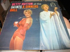 1959 BETTY HUTTON At The Saints And Sinners Ball Stereo Lp Warner Bros. 1267 VG