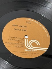 ABBEY LINCOLN – PEOPLE IN ME 1978 INNER CITY IC 6040 VG++/EX