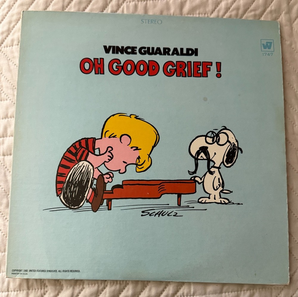 Vince Guaraldi – Oh Good Grief! – 1983 WS-1747 LP G/VG