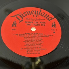Walt Disney Presents Winnie the Pooh and Tigger Too LP Record 1974 Disneyland