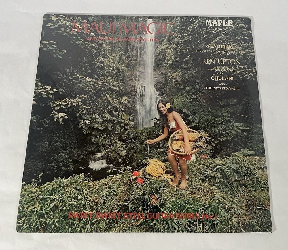 Ken Ufton Maui Magic And Other Island Favorites 1972 Sexy Cover LP SEALED
