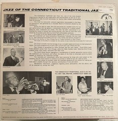 JAZZ OF THE CONNECTICUT TRADITIONAL JAZZ CLUB 6 – VINYL LP BLACK – VG+ – A6