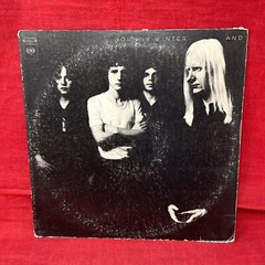 Johnny Winter AND Vinyl LP COLUMBIA Record Vintage 1970 C 30221 TEXAS Rock