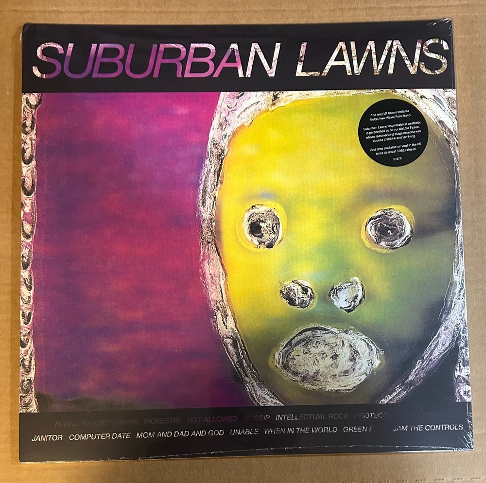 LP: SUBURBAN LAWNS – self titled s/t NEW SEALED REISSUE