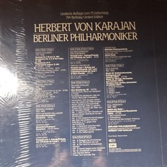 EMI HERBERT VON KARAJAN 75TH BIRTHDAY LIMITED EDITION SEALED VINYL LP
