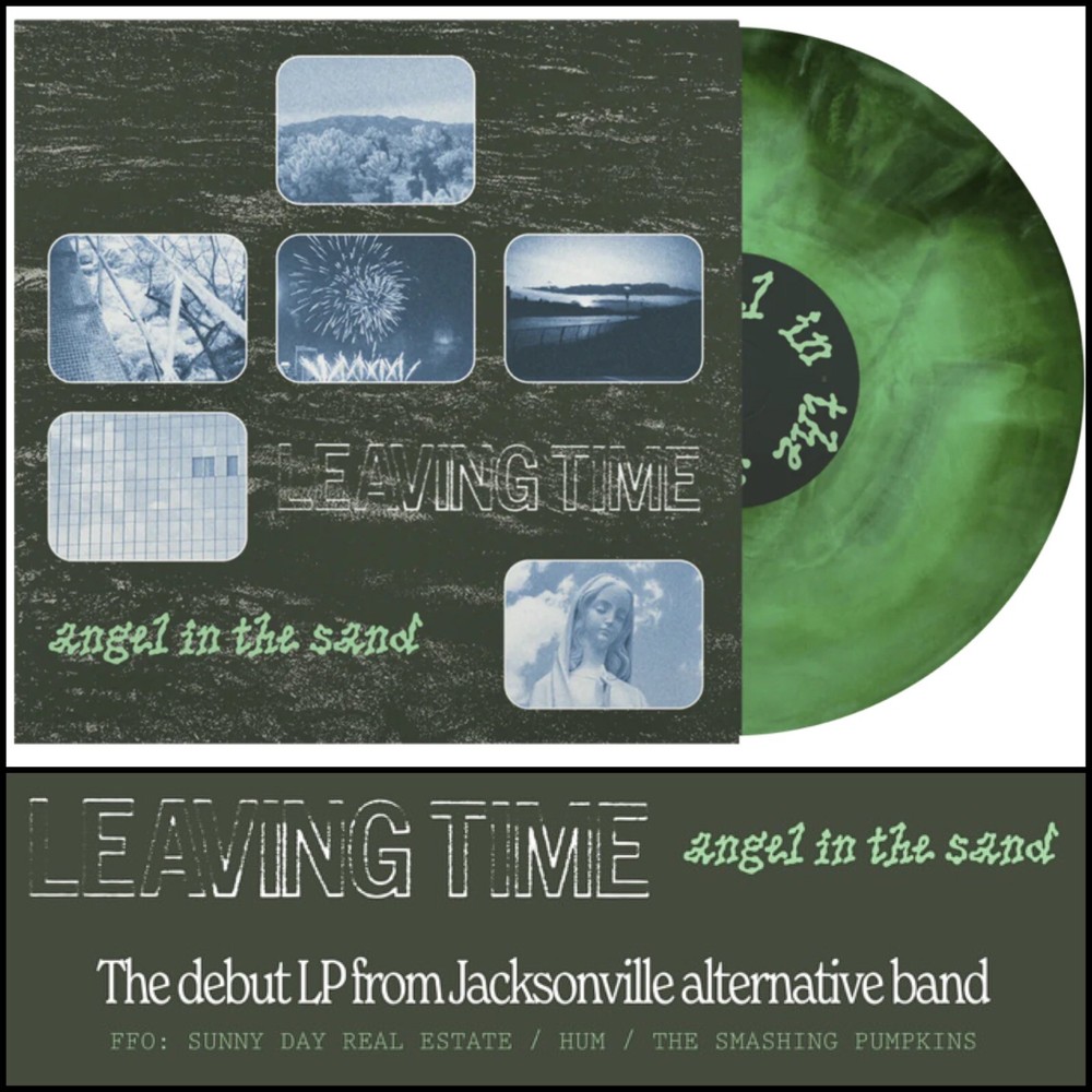 LEAVING TIME Angel In The Sand LP Vinyl 1st Press 400-Glare All Under Heaven