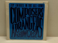 United States Army Field Band – All Army Composers-Arrangers Showcase Vinyl LP