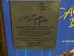 CALL ME BY YOUR NAME – Soundtrack, Ltd Import 180G 2LP PURPLE VINYL #’d Gatefold