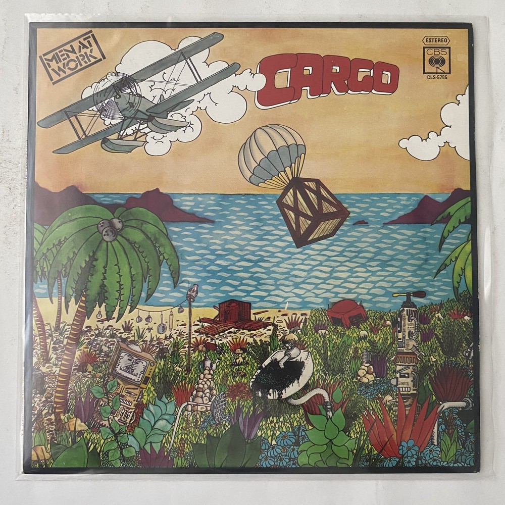 MEN AT WORK – CARGO – 1982 MEXICAN LP + INNER SLEEVE, ROCK POP