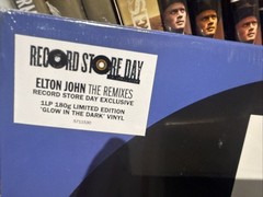ELTON JOHN Positivia Presents The Remixes Glow In The Dark Vinyl RSD 2026