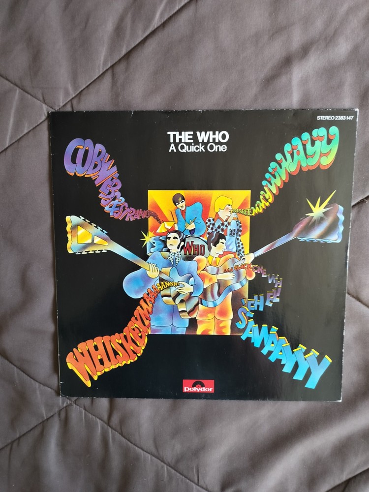 **RARE German 🇩🇪 Pressing** The Who “A Quick One”(1981) Polydor Records *Ex*