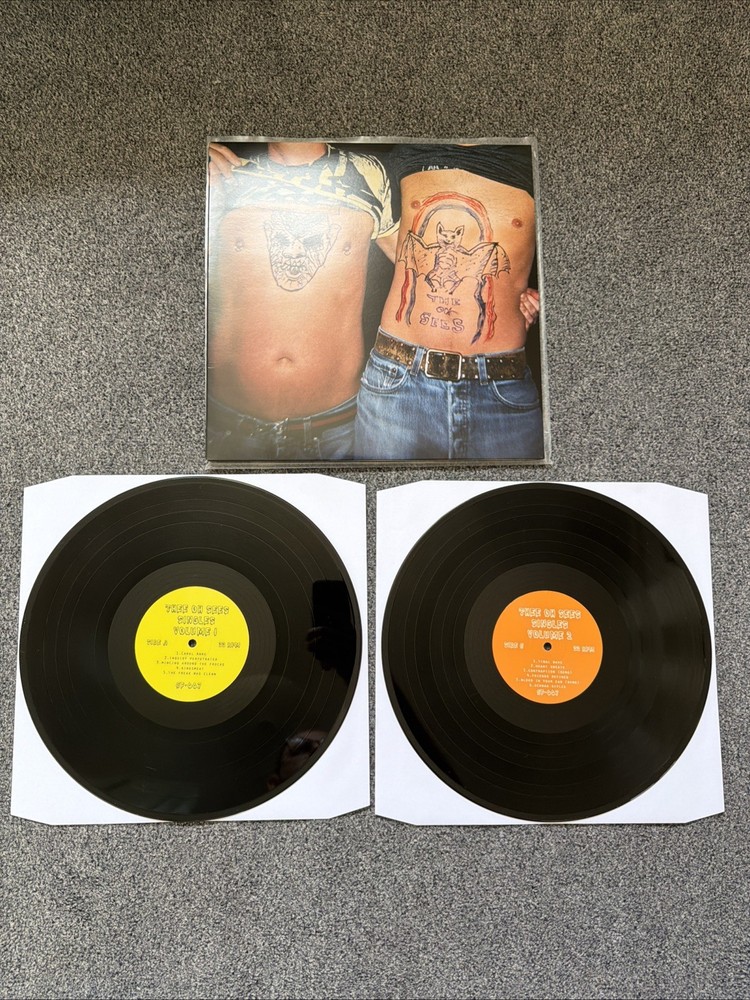 Thee Oh Sees Singles Vol 1 + 2 Castle Face 2011 Double LP Osees