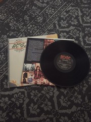 AC/DC High Voltage LP Atlantic Vinyl Record VG+ In Shrink Hard Rock Classic