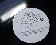 ORIGINAL 1984 JEAN MICHEL BASQUIAT ART COVER THE OFFS FIRST RECORD VINYL LP RARE