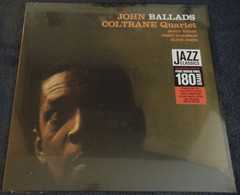 JOHN COLTRANE QUARTET RECORD BALLADS WAX TIME SEALED 2013 AUDIOPHILE 180GM L@@K!