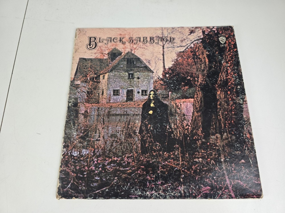( Cover Only) Black Sabbath: Black Sabbath Vinyl RecordLP Warner Bros 1871