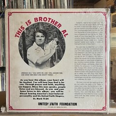 [RADIO/SPOKEN WORD]~EXC LP~BROTHER AL~This Is Brother Al~[1971~UNITED FAITH~Iss]